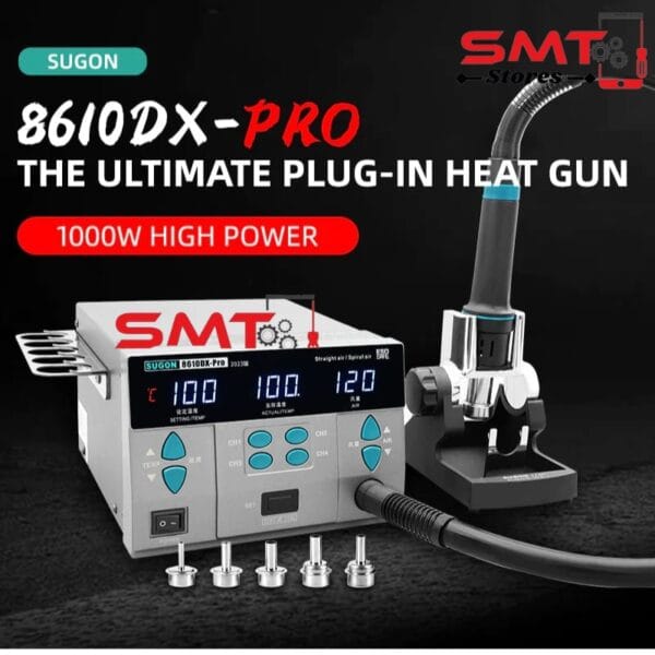 SUGON 8610DX pro 1000W Hot Air Rework Station
