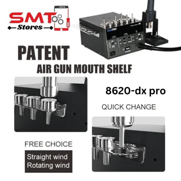 SUGON 8620DX 1200W Hot Air - Image 5